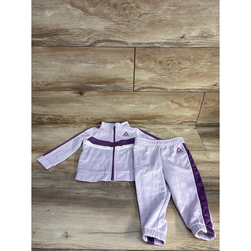 NEW Reebok Orchid Hush 2pc Tracksuit sz 12m