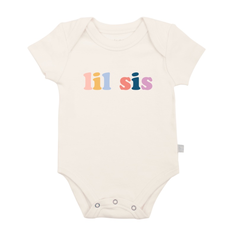 Graphic Onesie – “Lil Sis” 0-3m