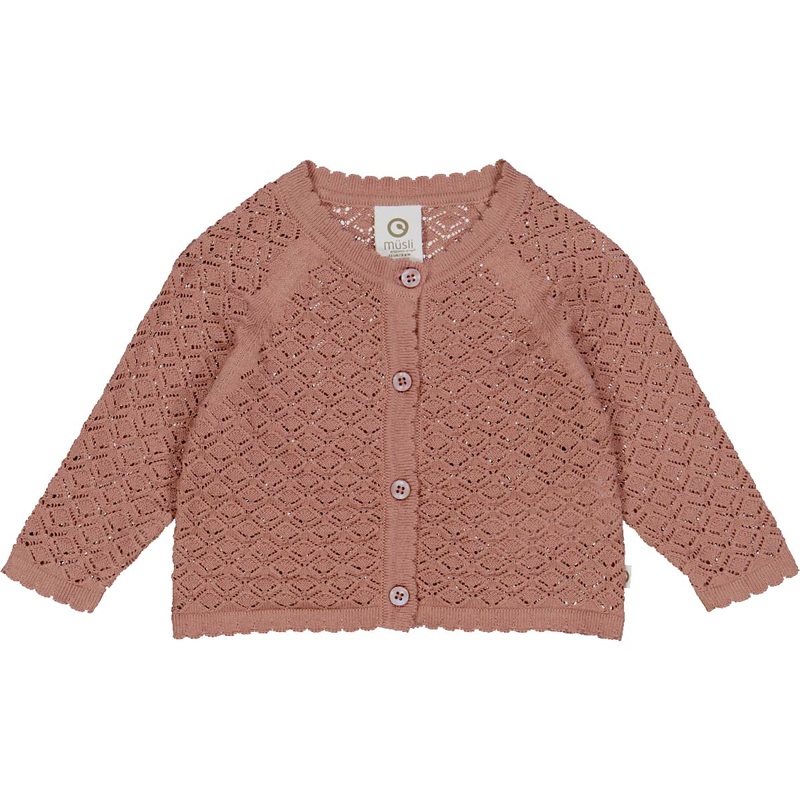 Knit Scallop Cardigan – Daydream 0-3m