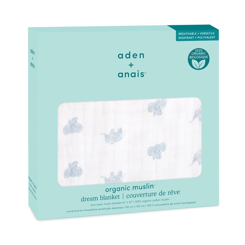 Organic Cotton Dream Blanket – Animal Kingdom