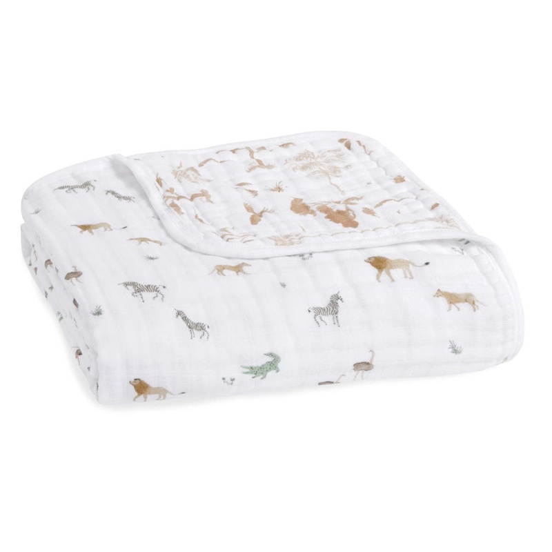 Organic Cotton Dream Blanket – Safari Dreams