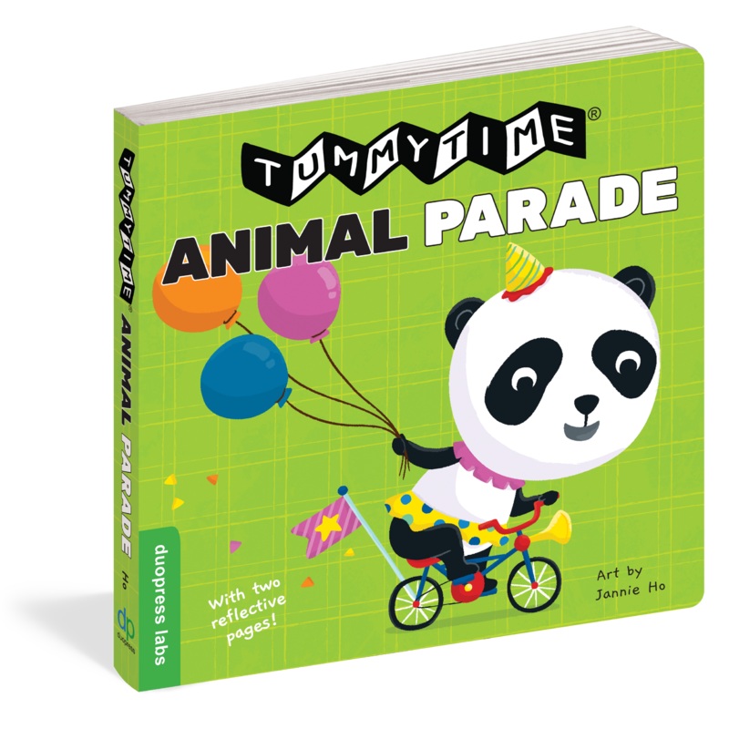 Tummy Time Animal Parade Book
