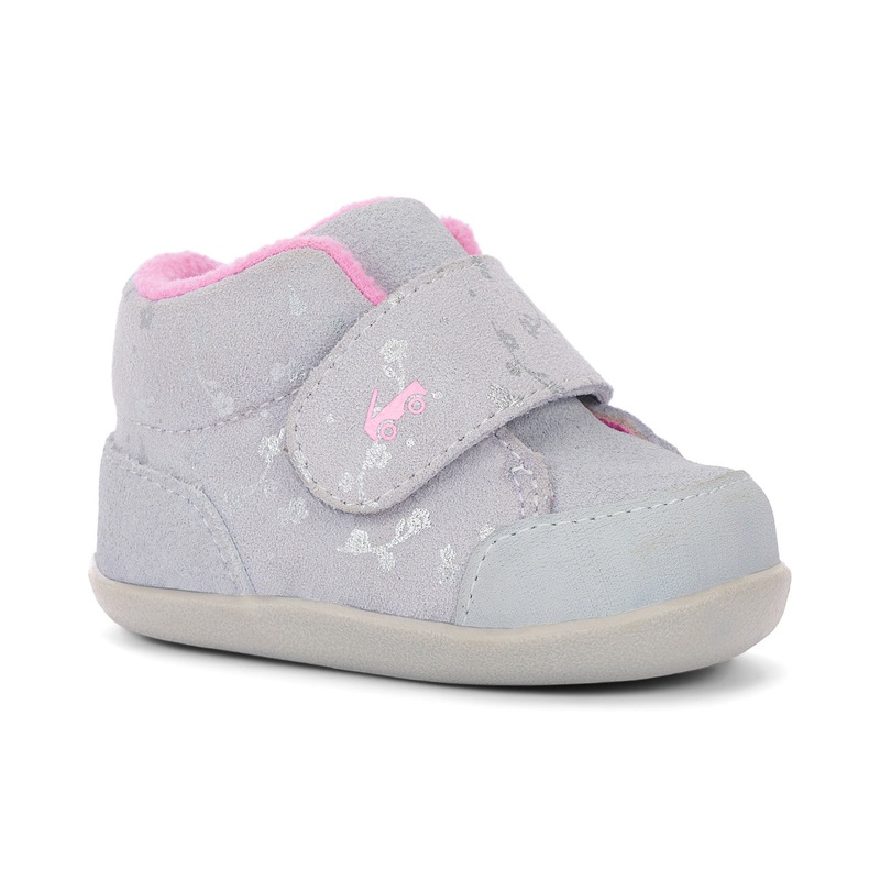 Casey Mini (First Walker) – Gray Suede Size 3