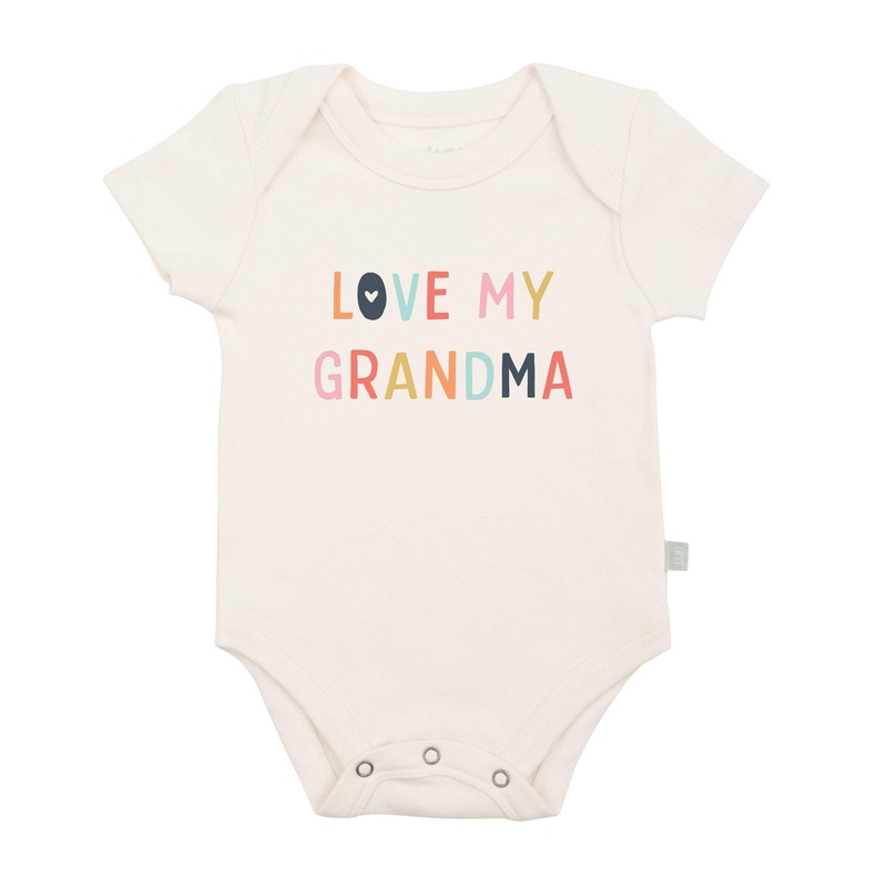Graphic Onesie – “Love My Grandma” 0-3m
