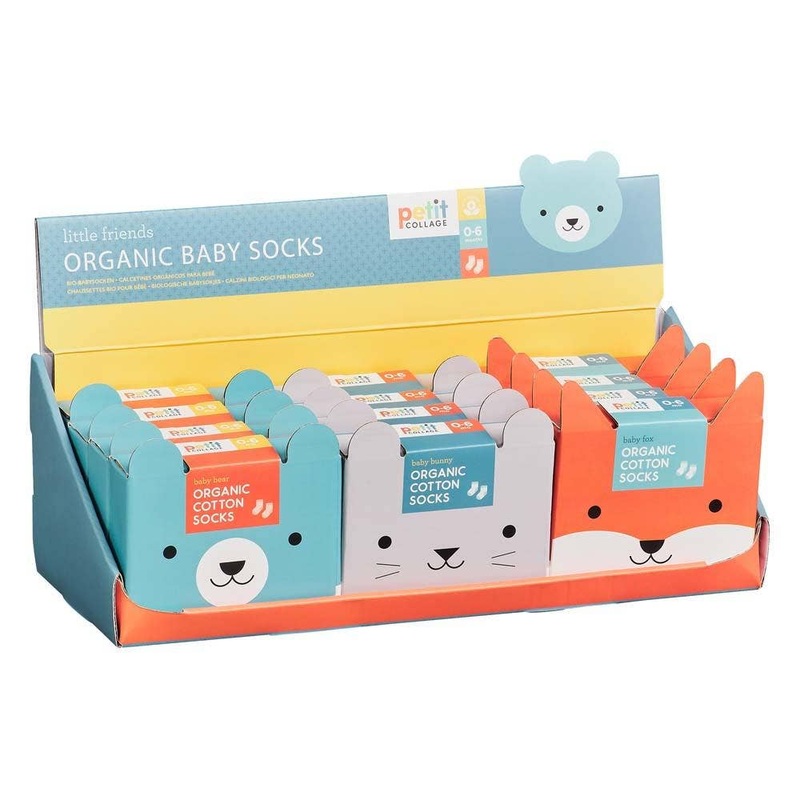 Little Friends – Organic Cotton Socks Bear