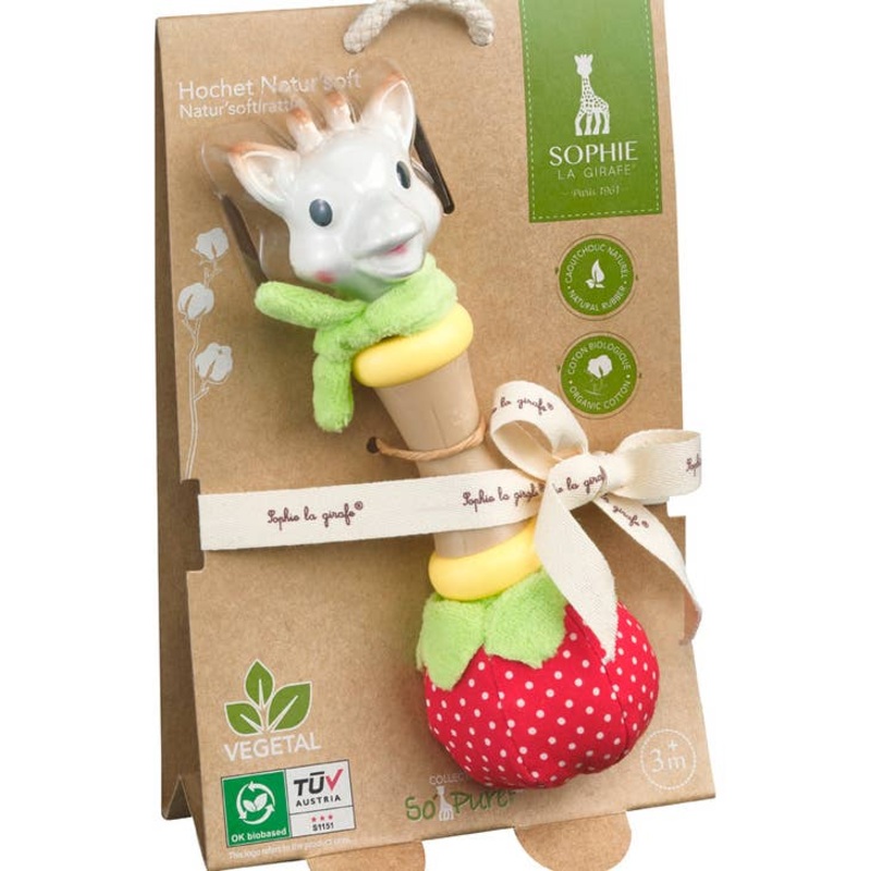 So’pure Natur Soft Rattle