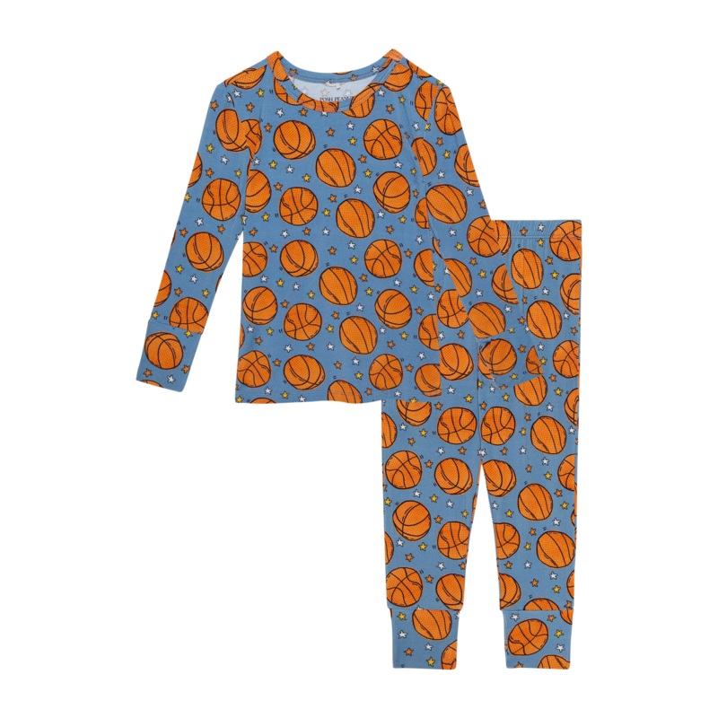Long Sleeve Classic Pajama Set – Slam Dunk 2T