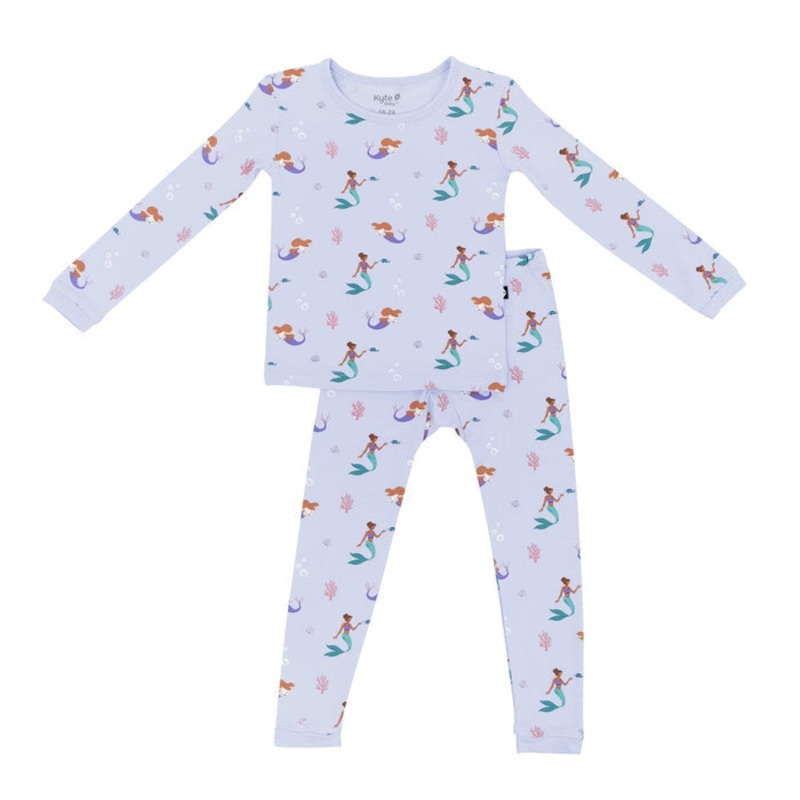 Long Sleeve Pajamas – Mermaid 2T