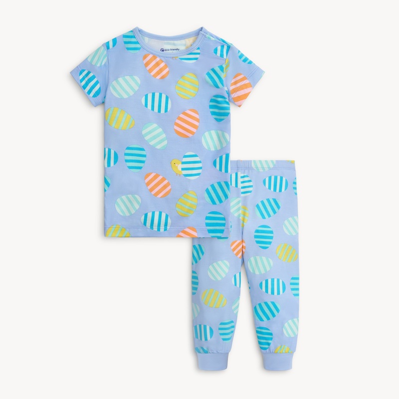Modal Short Sleeve Toddler Pajamas – Great Eggspectations 2T