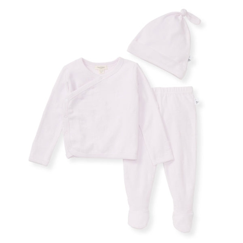 Organic Raised Terry Bee Take Home 3 Piece Set – Sweet Lavender NB