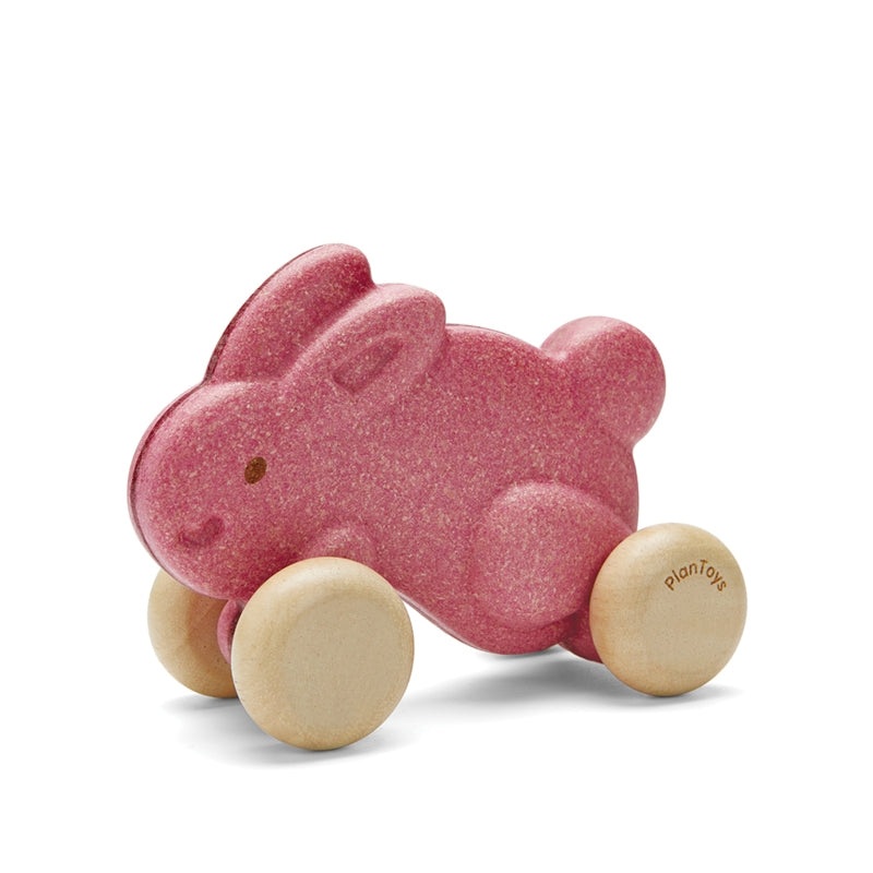 Push Along Bunny – Pink
