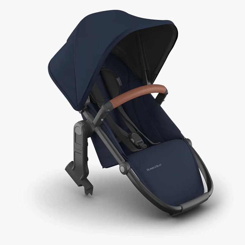 UPPAbaby Vista V3 Rumbleseat – Noa (Navy/Carbon Frame/Saddle Leather)