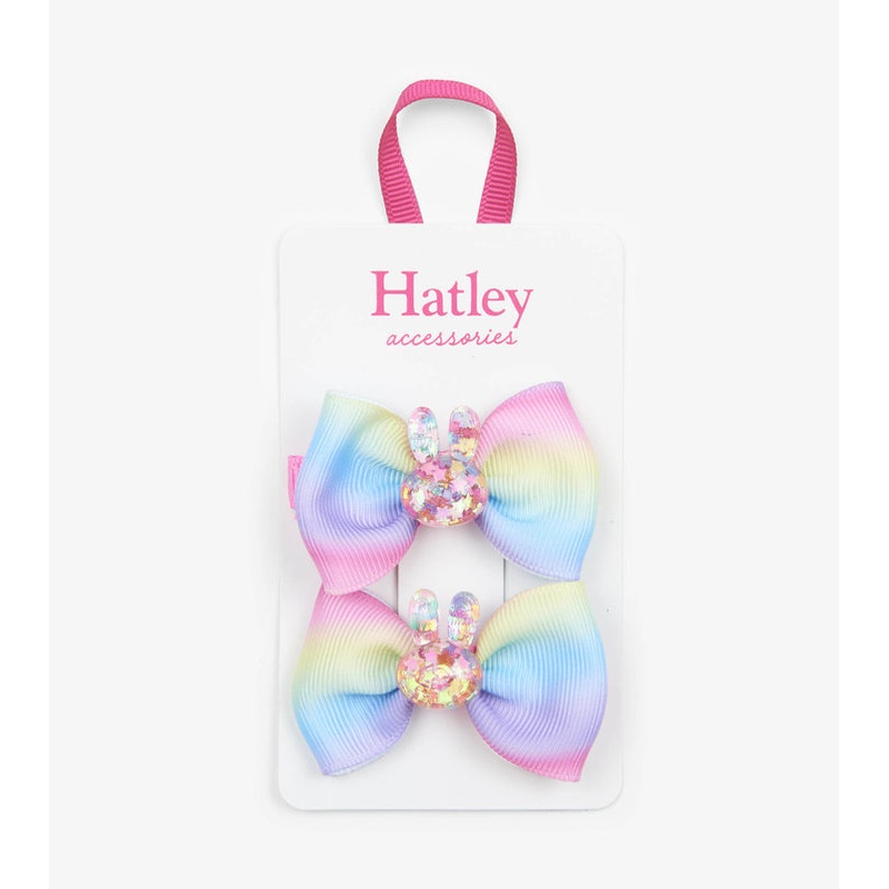 Hair Clips – Glitter Bunnies