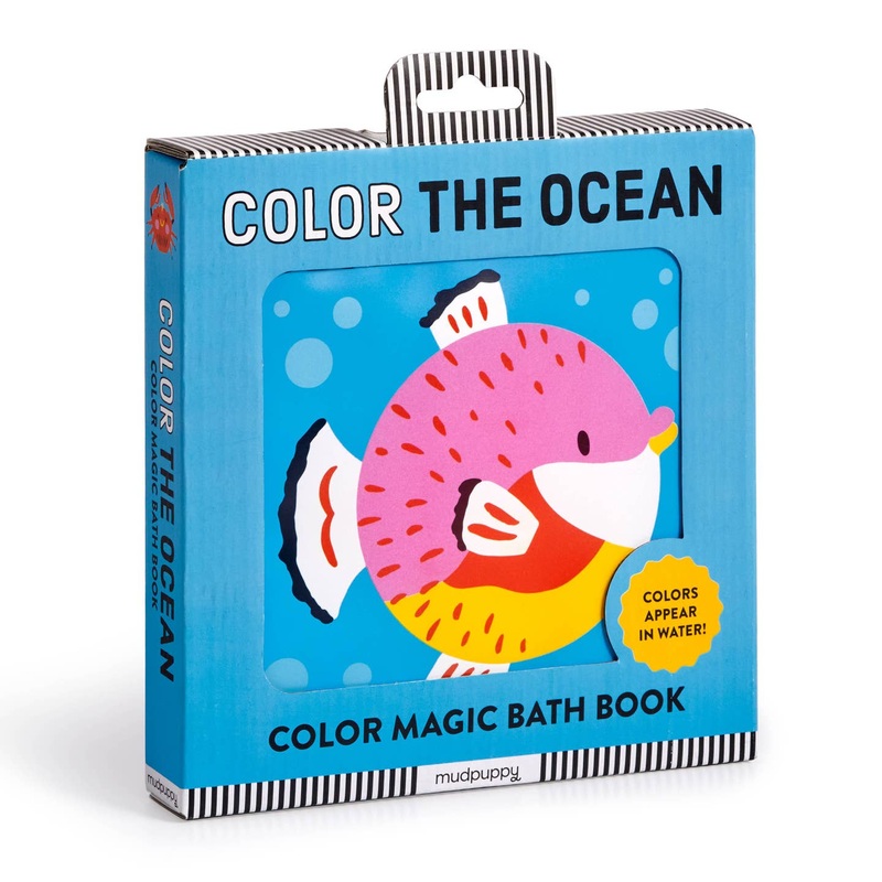 Color the Ocean: Color Magic Bath Book