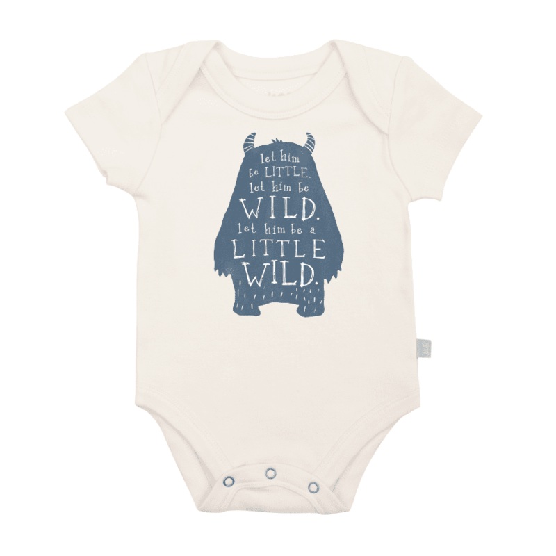 Graphic Onesie – Wild Child 0-3m