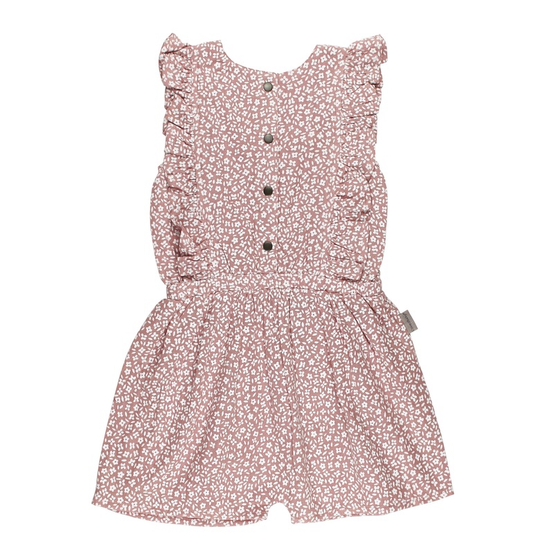 Kids Organic Muslin Ruffle Jumper – Taffy Floral 2T