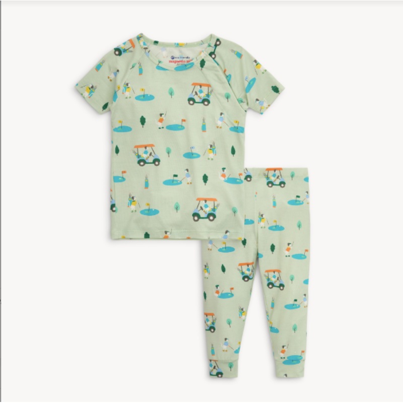 Modal Short Sleeve Toddler Pajamas – Fairway Fetch 18-24m