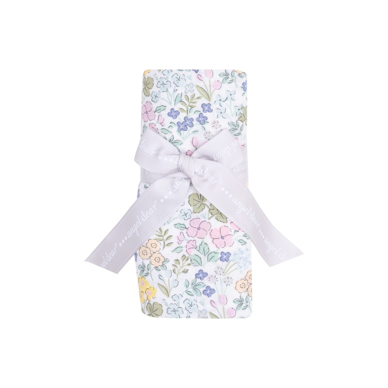 Organic Cotton Muslin Swaddle Blanket – Samantha Floral