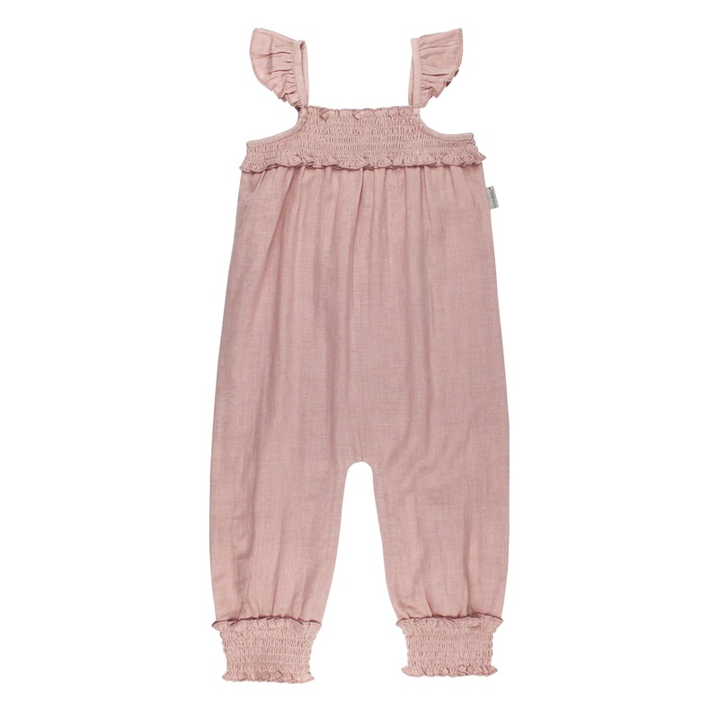 Organic Muslin Sleeveless Romper – Taffy 0-3m