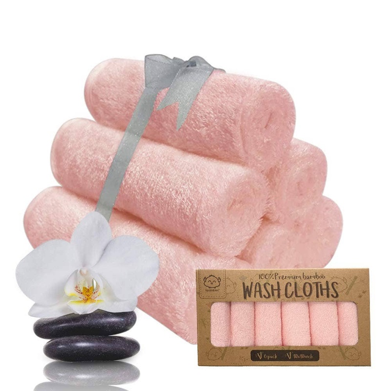 Deluxe Baby Washcloths – Blush Pink