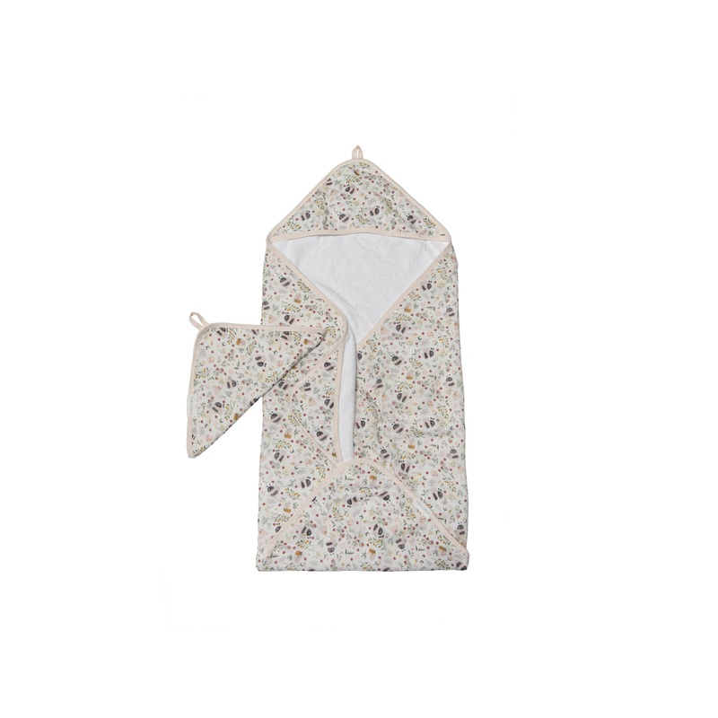 Hooded Towel Set – Bumble Bees