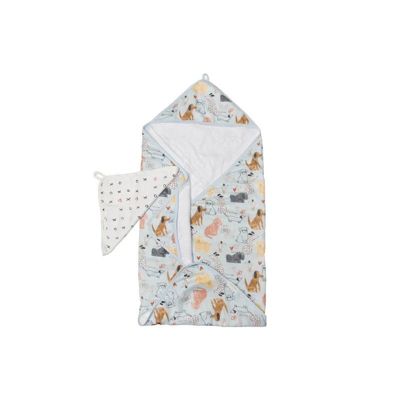 Hooded Towel Set – Honey Puppies