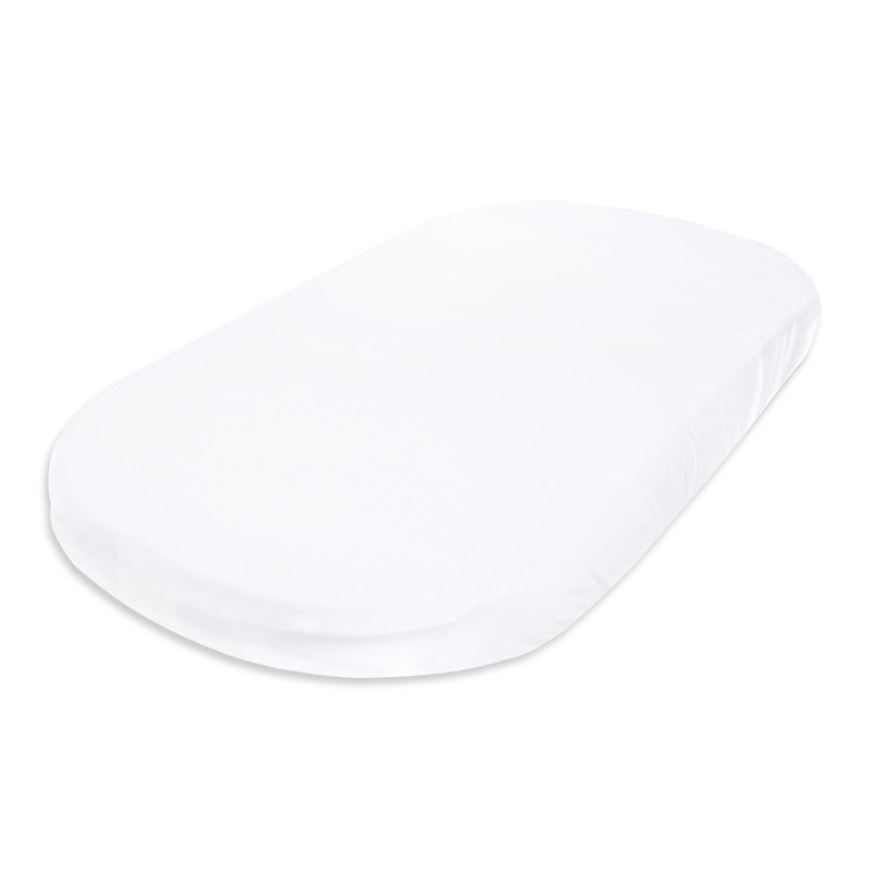 Organic Cotton Fitted Bassinet Sheet – Cloud