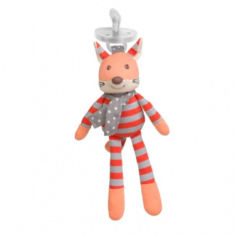 Organic Pacifier Toy – Frenchy the Fox
