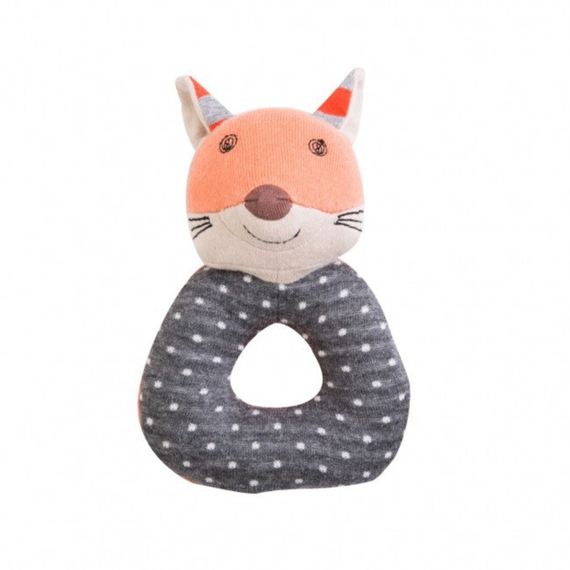 Organic Teething Rattle – Frenchy Fox