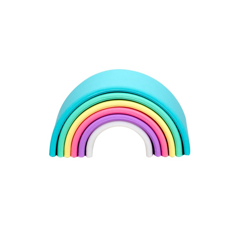 Pastel Rainbow Stacking Toy
