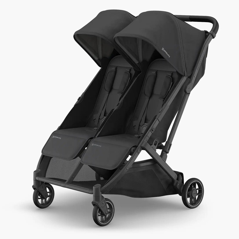 UPPAbaby Minu Duo – Jake (Charcoal – Carbon Frame – Black Leather)