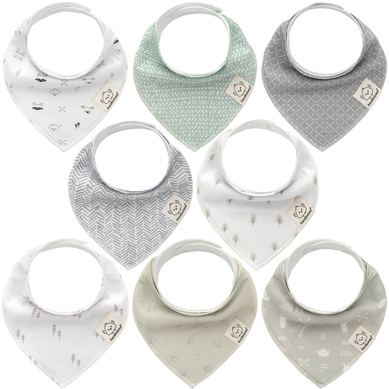 Organic Cotton Bandana Bibs – Nordic