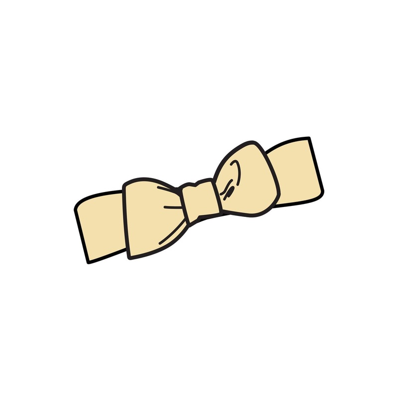Organic Ribbed Bow Wrap – Butter