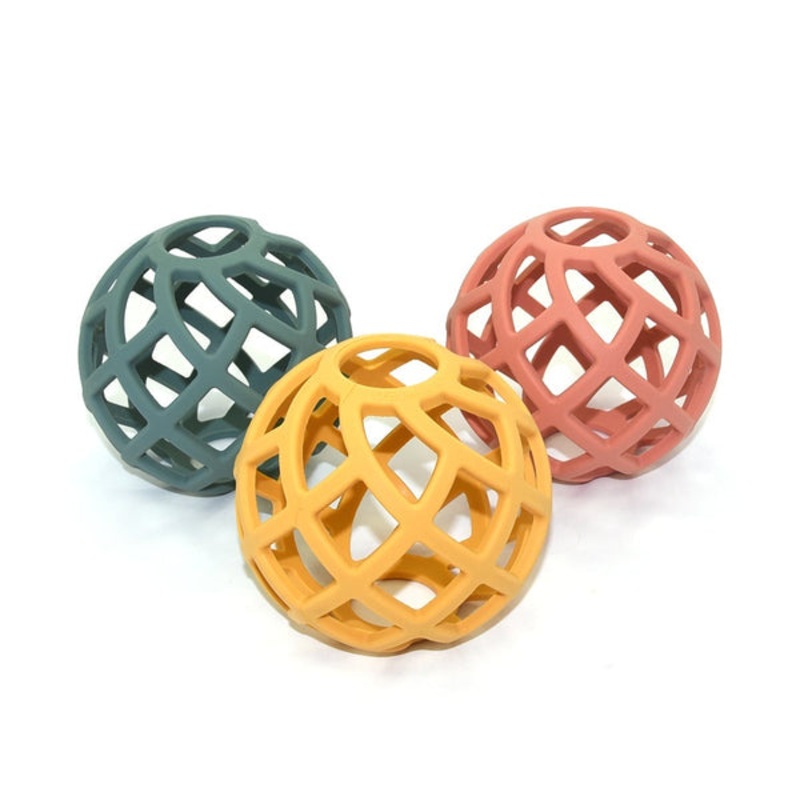 Eco-Friendly Teether Ball – Various colors Turmeric