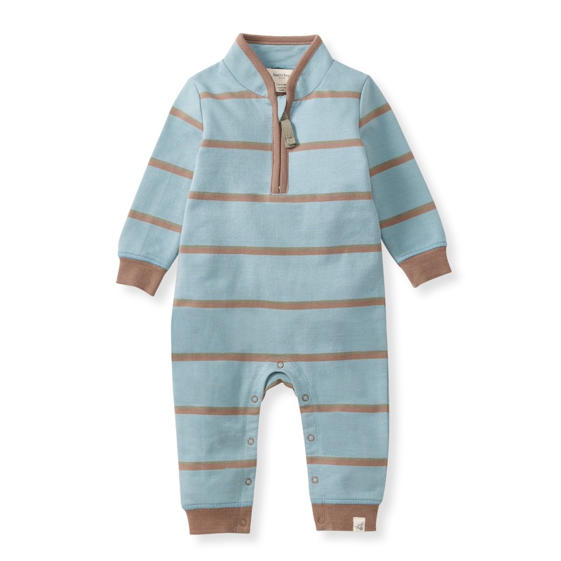 Holland Stripe Jumpsuit – Mountain Blue NB