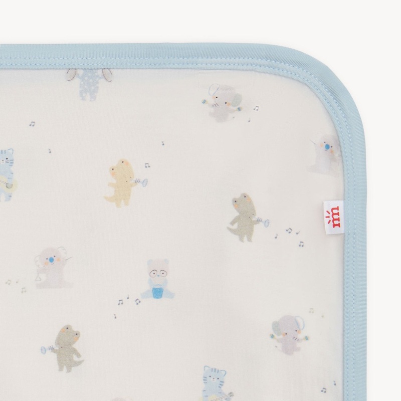 Modal Baby Blanket – Blue Baby Beats