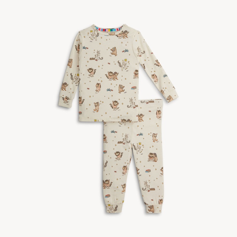 Modal Magnetic Long Sleeve Toddler Pajamas – Where the Wild Things Are 2T