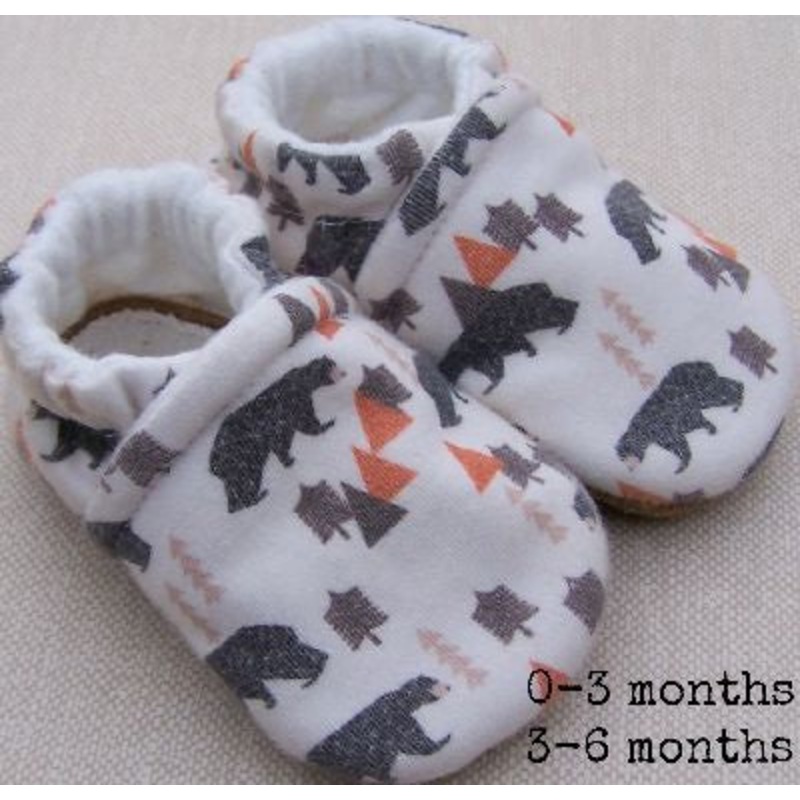 Organic Cotton Knit Slippers – Campy 0-3m