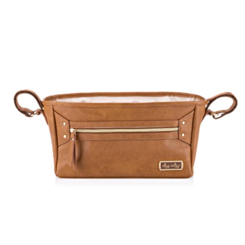 Stroller Caddy – Cognac