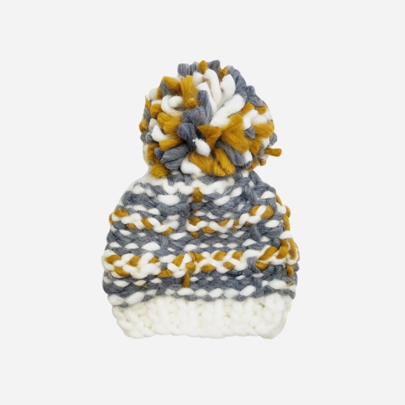 Charlie Plaid Knit Hat XS (3-6m)