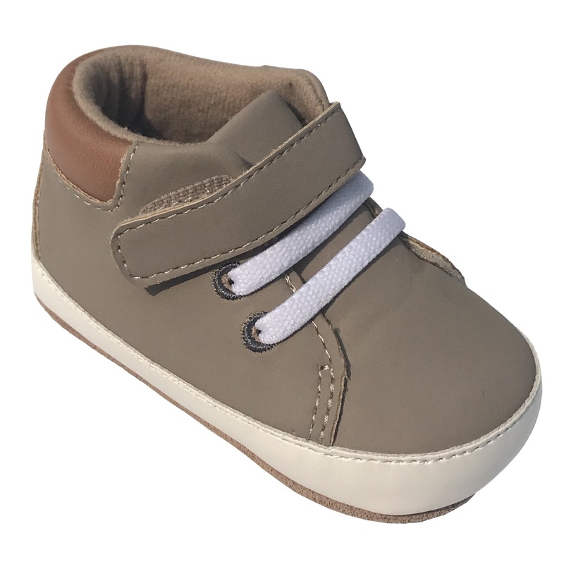 First Kicks Jensen – Grey Size 2 (3-6m)