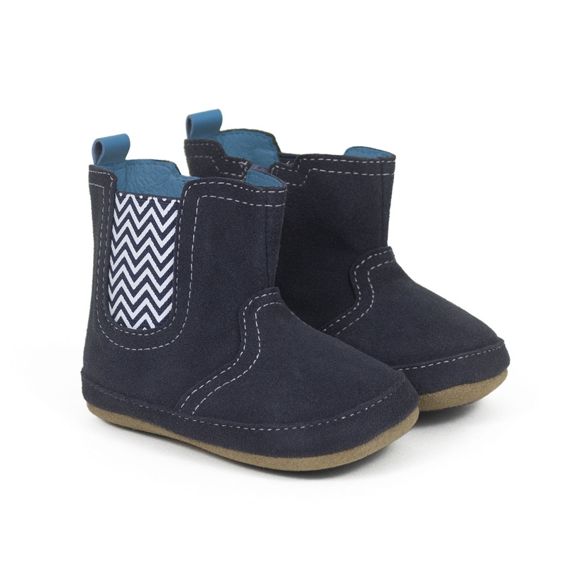 First Kicks Maddox – Navy Sizes 4 (9-12m)