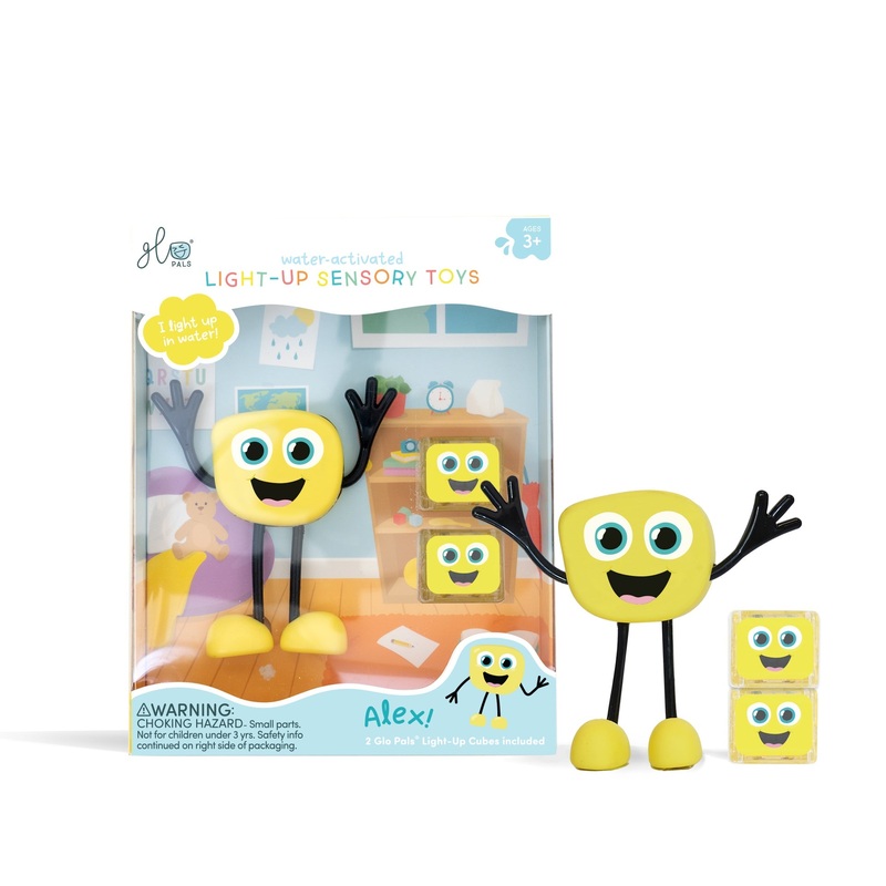GloPals Light Up Sensory Toy – Various Colors Alex-Yellow