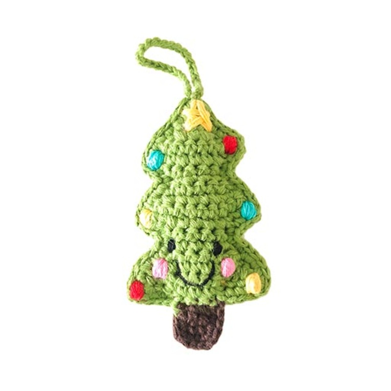 Hand Knit Ornaments – Various Designs Christmas Tree