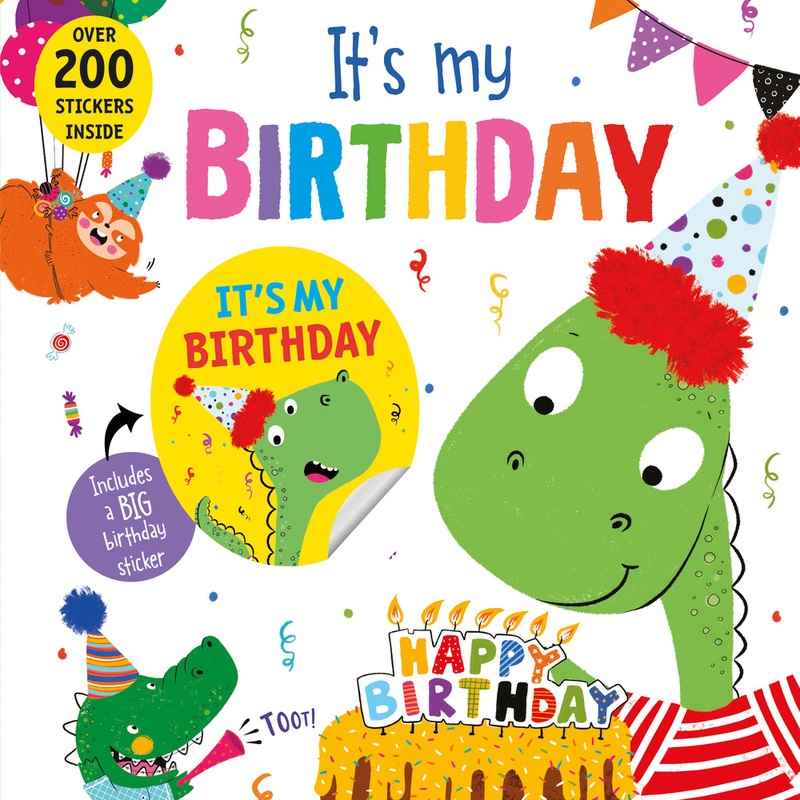 It’s My Birthday Book – Dinosaur