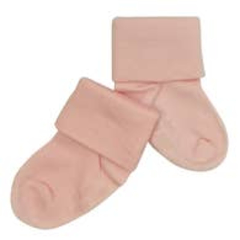 Organic Socks – Various Colors Peony 0-6m