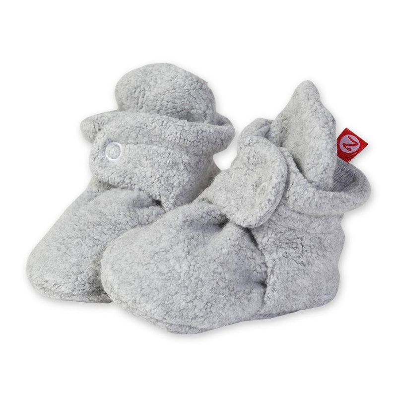 Cozie Fleece Booties – Various Colors Baby Pink 3m