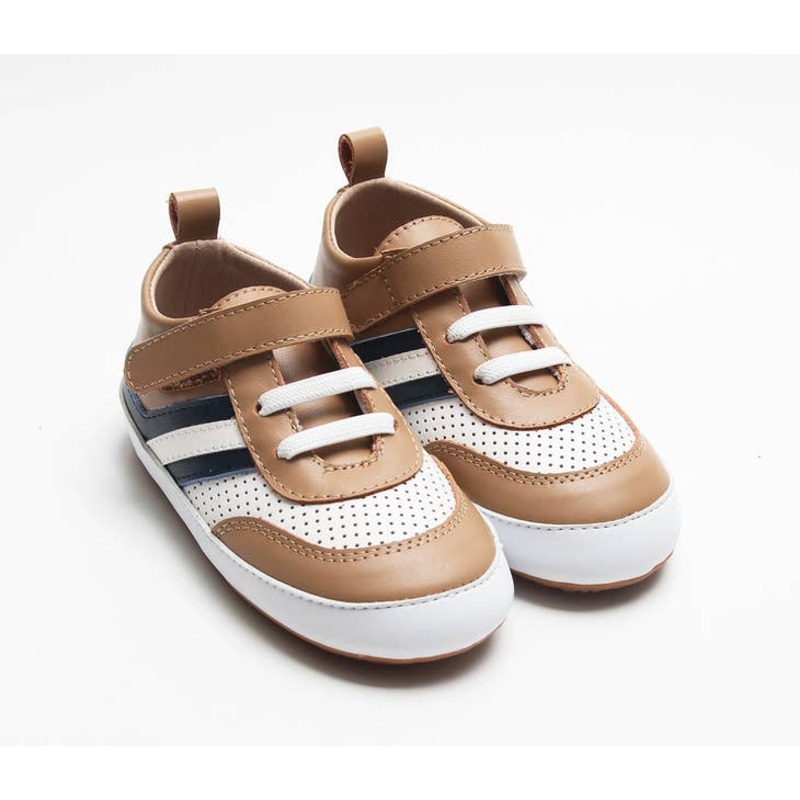 Henry Low Top – Brown and Navy 3
