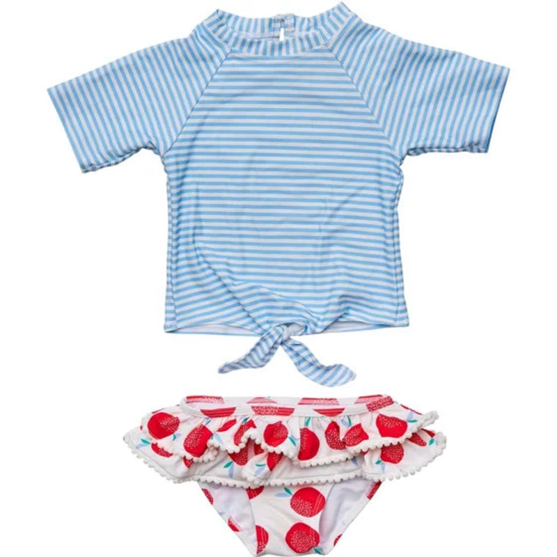 Juicy Fruit Short Sleeve Swimsuit 3-6m