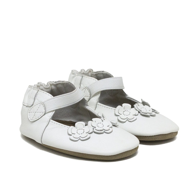 Soft Sole First Kicks – Briana (White) Size 1 (0-6m)